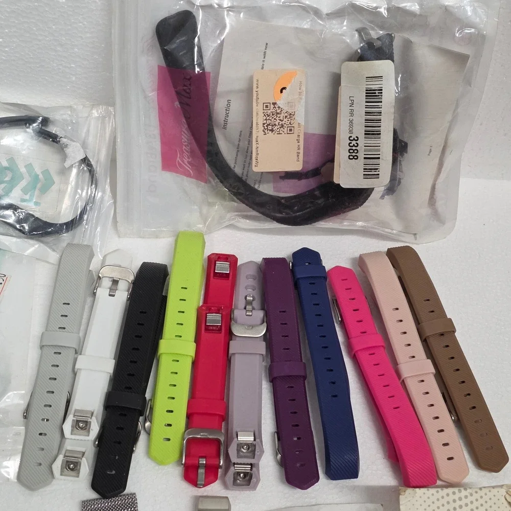 Lot of 30+ Smartwatch Bands for Fitbit Apple Watch Silicone Mesh Metal Mixed